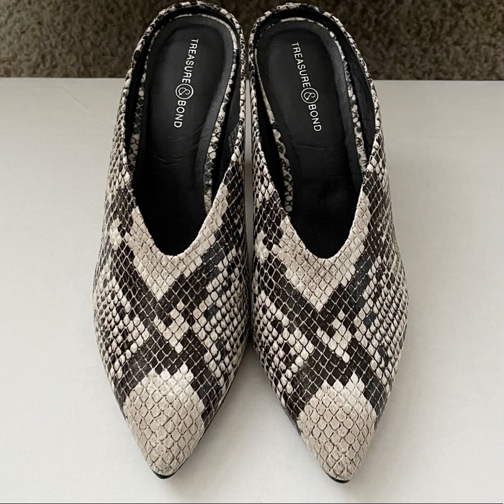 Snakeskin mules - Picture 3 of 7